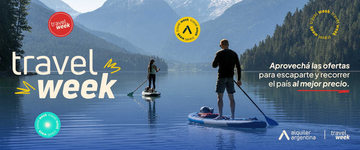 ¡Extendimos la Travel Week de Alquiler Argentina! Precios increíbles en alojamientos hasta el 9 de noviembre 