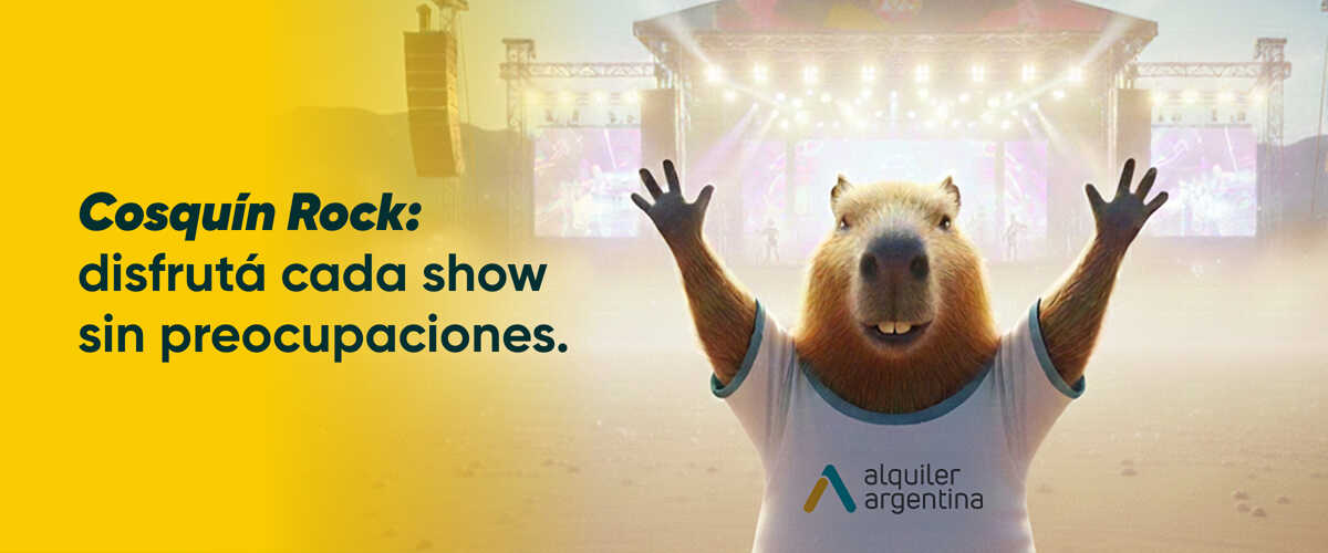 Alojamientos para Cosquín Rock: Viví el Festival con total comodidad 