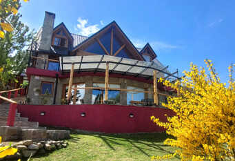 Foto 1 de la galería de Departamento en cabaña de montaña con vistas espectaculares en San Martín De Los Andes