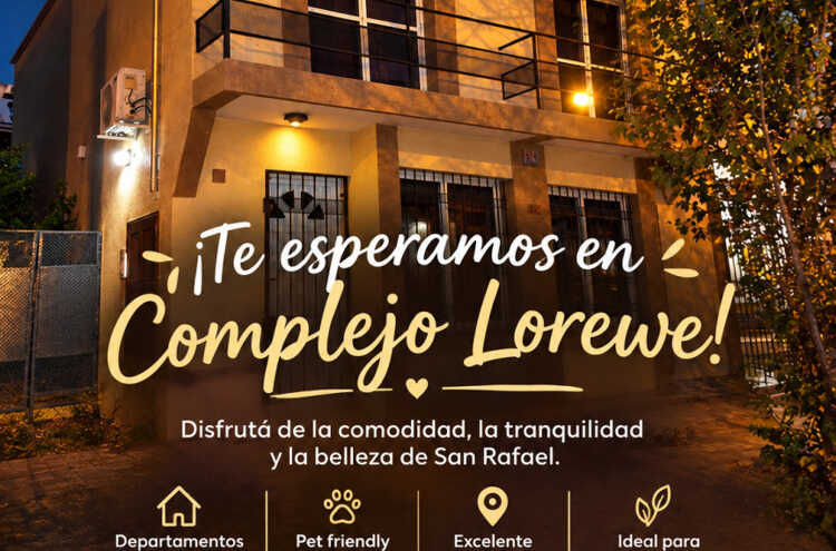 Foto principal de Complejo Lorewe... (departamentos) céntrico en San Rafael