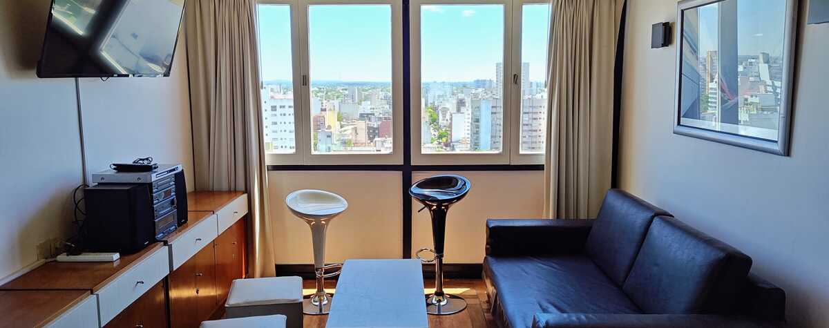 Foto principal de Departamento 2 ambientes centrico, vista panoramica en 16 De Julio