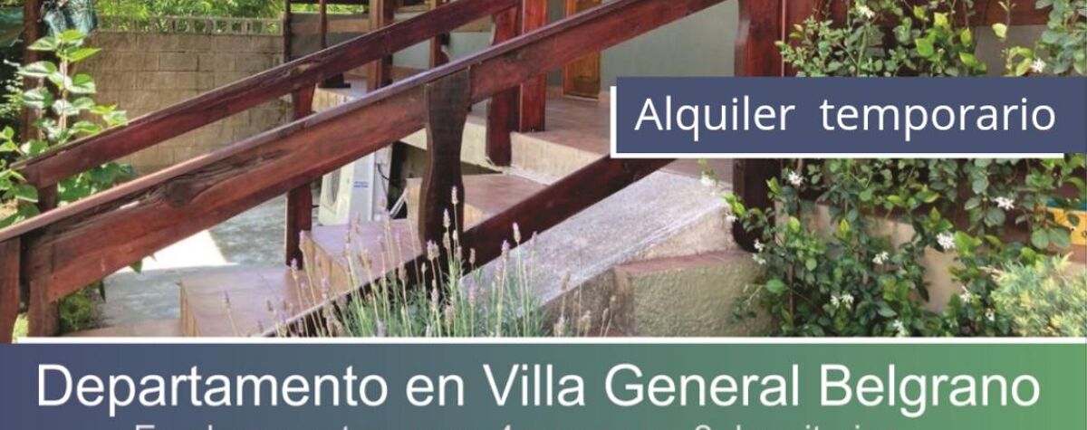 Foto principal de Departamento del Centro en Villa General Belgrano