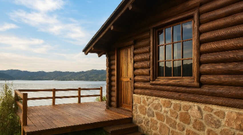 Foto principal de El Paraiso , cabañas de tronco con costa sobre el lago. en Villa Santa Cruz Del Lago