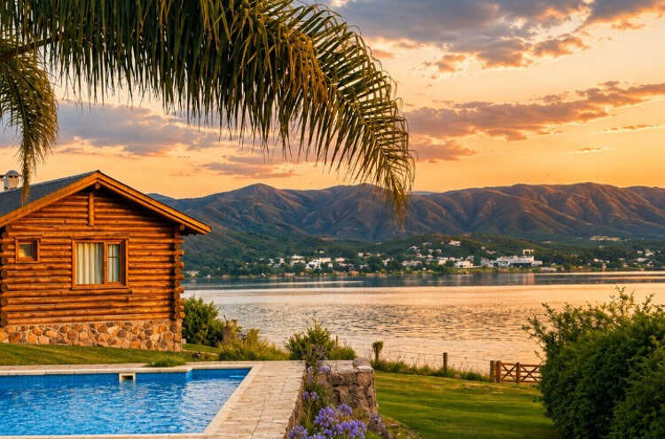 Foto principal de El Paraiso , cabañas ( sobre la playa del lago) en Villa Santa Cruz Del Lago